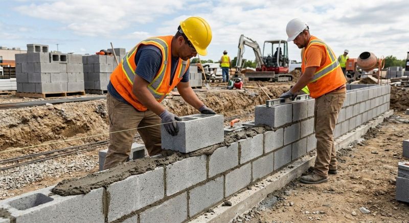 Block Wall Installation in West Hartford, CT