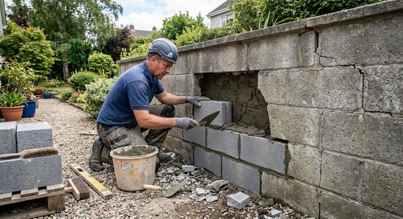 Block Wall Repair in Cleveland, OH