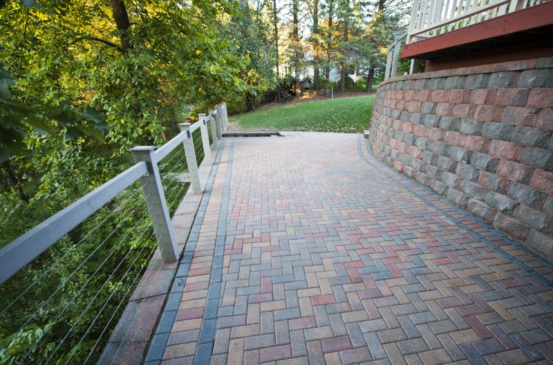 Brick Hardscape Installation in Providence, RI