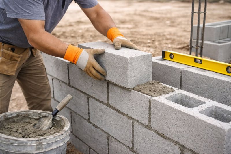 Concrete Blocks Installation in Worcester, MA