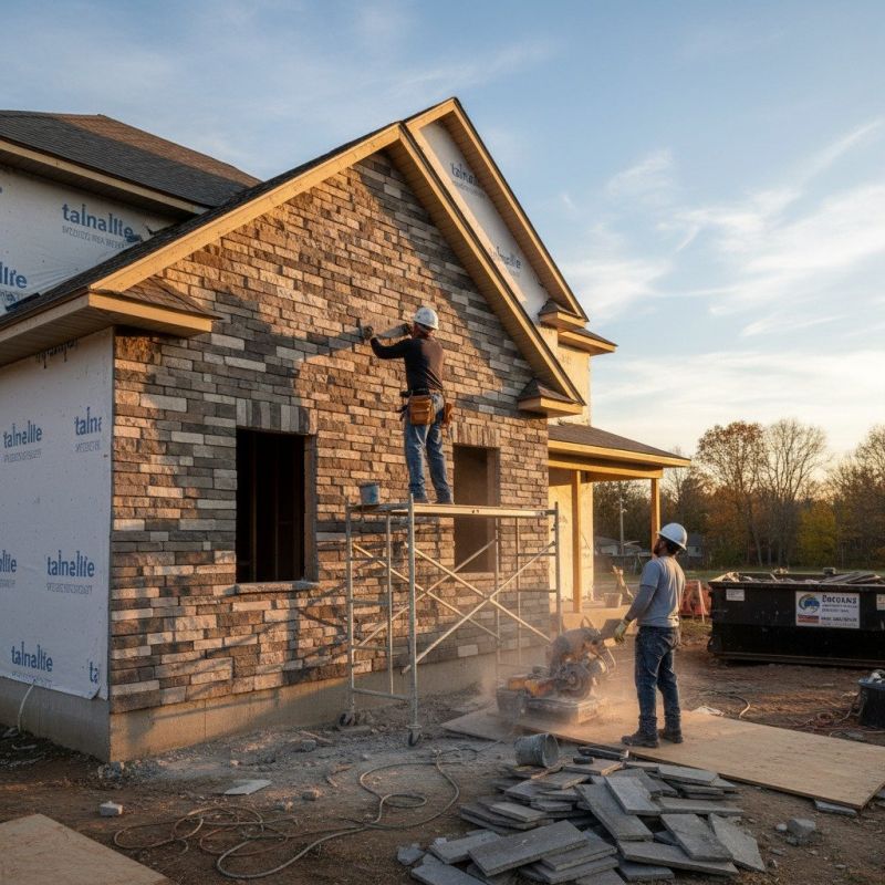 Stone Veneer Siding Service detail