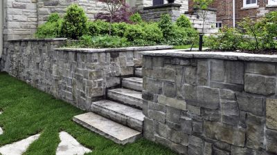 Stone Wall Replacement in Fairfield County, CT